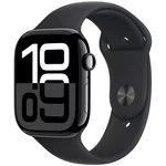 Apple Watch Series 10 Aluminum 46mm GPS Jet Black W / Black Sport B