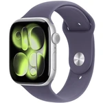 Apple Watch Series 11 Aluminum 42mm GPS Silver W / Purple Sport B
