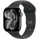 Apple Watch Series 11 Aluminum 46mm GPS Jet Black W / Black Sport B