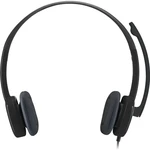 Logitech H151 Stereo Headset Black