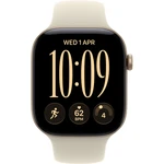 Apple Watch Series 12 Aluminum 46mm GPS Light Gold W / Sand Sport B
