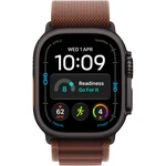 Apple Watch Ultra 4 Black W / Burgundy Alpine Loop B