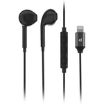 Powerology Stereo MFi Lightning Earphones 1.2M Black