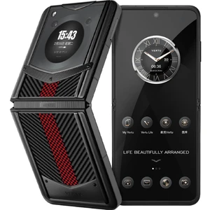 Vertu Ironflip Carbon Texture Auspicious Phoenix Black