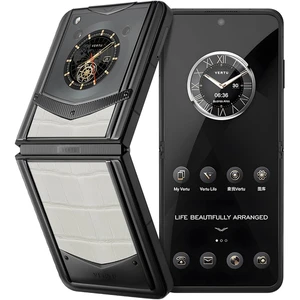 Vertu IronFlip Moon White Calf