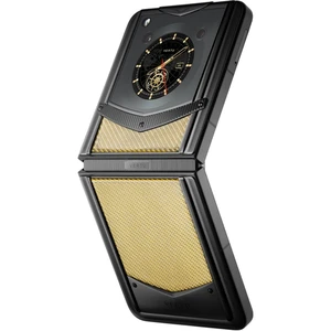 Vertu IronFlip Carbon Texture Yellow