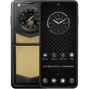 Vertu IronFlip Carbon Texture Yellow