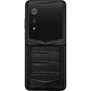 Vertu Quantum Flip Alligator Iron Black