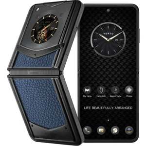 Vertu Ironflip Gentleman Blue Calf