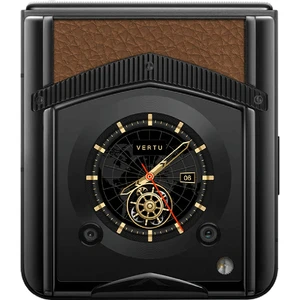 Vertu Ironflip Caramel Brown Calf