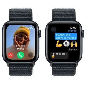 Apple Watch SE 44mm GPS Midnight W / Midnight Loop B