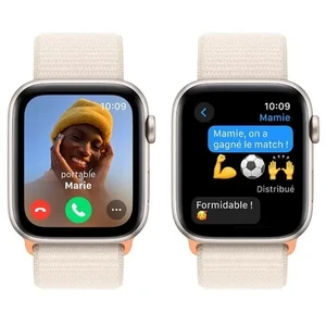 Apple Watch SE 44mm GPS Starlight W / Starlight Loop B