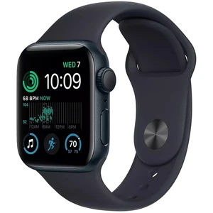 Apple Watch SE (2022) 40mm GPS Midnight W / Midnight Sport B