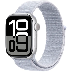 Apple Watch Series 10 Aluminum 42mm GPS Silver W / Blue Cloud Loop B