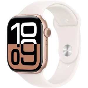 Apple Watch Series 10 Aluminum 42mm GPS Rose Gold W / Light Blush Sport B
