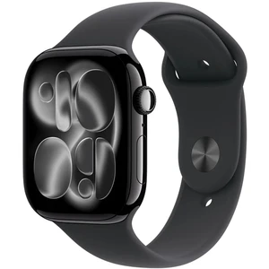 Apple Watch Series 11 Aluminum 46mm GPS Jet Black W / Black Sport B