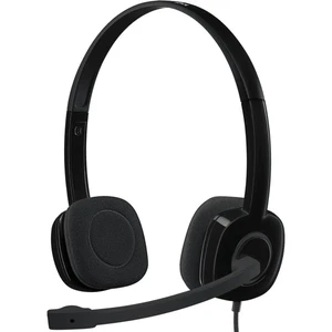 Logitech H151 Stereo Headset Black