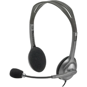 Logitech H110 Stereo Headset Gray