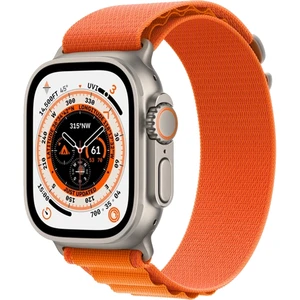 Apple Watch Ultra Titanium W / Orange Alpine Loop B