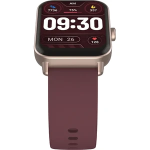 Ttec Tempus 44mm Rectangular Ruby Red