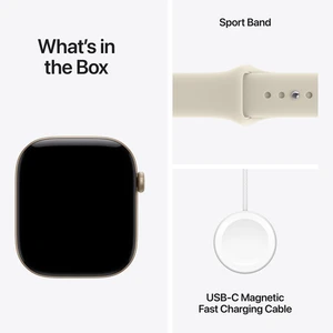 Apple Watch Series 12 Aluminum 42mm GPS Light Gold W / Sand B