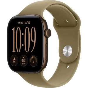 Apple Watch Series 12 Aluminum 42mm GPS Dark Bronze W / Olive B