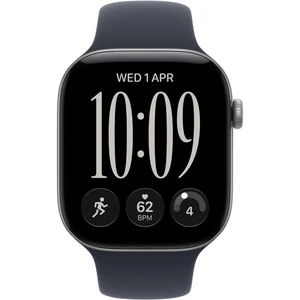 Apple Watch Series 12 Aluminum 46mm GPS Space Grey W / Navy Blue B