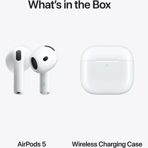 Apple AirPods 5 MKFT4ZE/A with Wireless Charging White