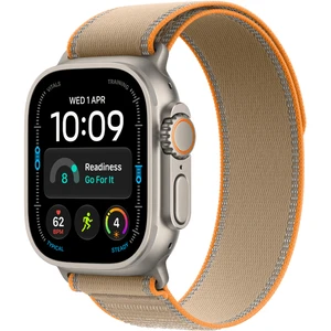 Apple Watch Ultra 4 Natural Titanium W / Sand Trail Loop B