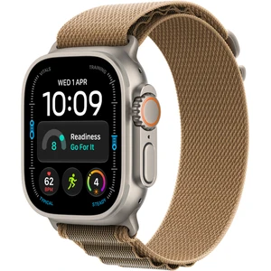Apple Watch Ultra 4 Natural Titanium W / Desert Alpine Loop B