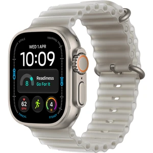 Apple Watch Ultra 4 Natural Titanium W / Translucent Gray Ocean B