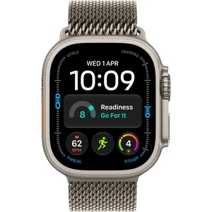 Apple Watch Ultra 4 Natural Titanium W / Natural Titanium Milanese Loop B