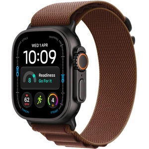 Apple Watch Ultra 4 Black W / Burgundy Alpine Loop B