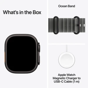 Apple Watch Ultra 4 Black W / Translucent Black Ocean B