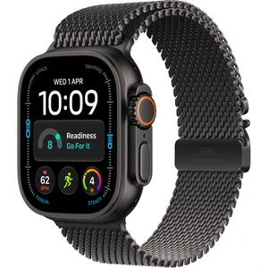 Apple Watch Ultra 4 Black W / Black Titanium Milanese Loop
