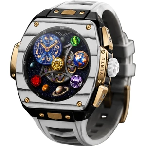 Vertu Grand Watch S1 Gold / Black And White Carbon Fiber