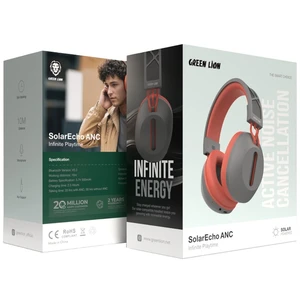 Green Lion SolarEcho Red/Grey