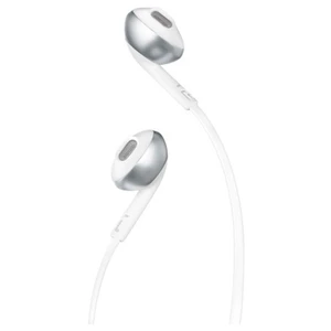 JBL Tune 205 Wired White Chrome