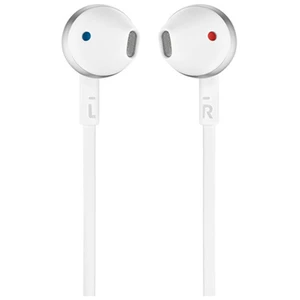 JBL Tune 205 Wired White Chrome