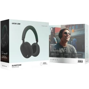 Green Lion Sunstone Headphone Black/Green