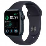 Apple Watch SE (2022) 40mm GPS Midnight W / Midnight Sport B