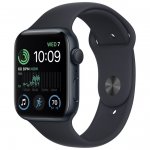 Apple Watch SE (2022) 44mm GPS Midnight W / Midnight Sport B