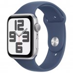 Apple Watch SE 40mm GPS Silver W / Denim Sport Band