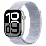 Apple Watch Series 10 Aluminum 46mm GPS Silver W / Blue Cloud Loop B