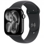 Apple Watch Series 11 Aluminum 42mm GPS Jet Black W / Black Sport B