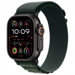 Apple Watch Ultra 2 Black W / Dark Green Alpine Loop B