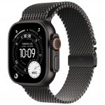 Apple Watch Ultra 3 Black W / Black Milanese Loop B