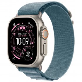 Apple Watch Ultra 3 Natural W / Blue Alpine Loop B Apple Watch Ultra 3 Natural W / Blue Alpine Loop B