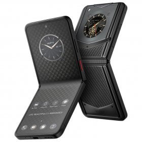 Vertu Ironflip Carbon Texture Taffeta Black