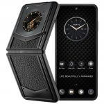 Vertu Ironflip Jade Black Calf